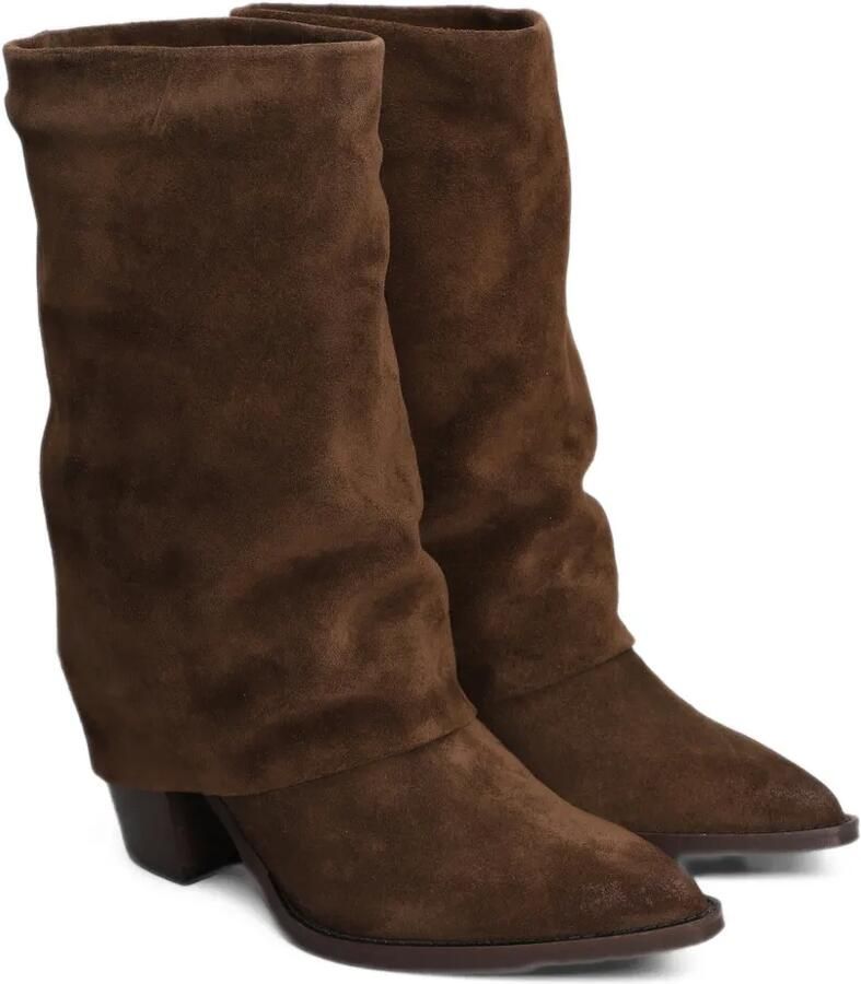 Julie Dee slouchy pointed-toe ankle boots Bruin - Foto 2