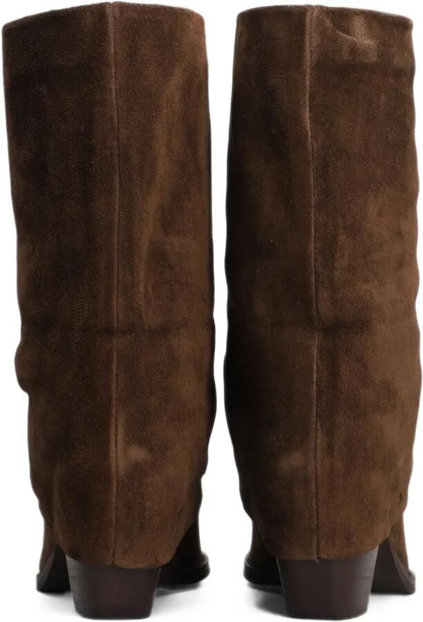 Julie Dee slouchy pointed-toe ankle boots Bruin - Foto 5