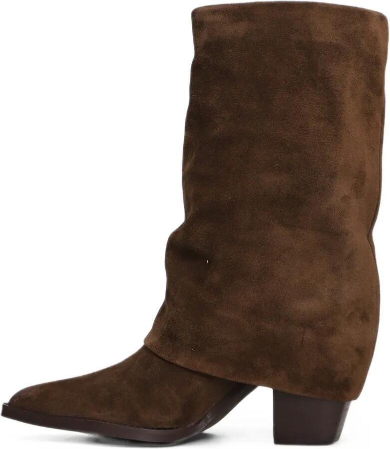 Julie Dee slouchy pointed-toe ankle boots Bruin - Foto 3