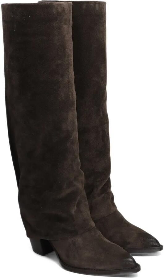 Julie Dee slouchy pointed-toe knee-high boots Bruin - Foto 3