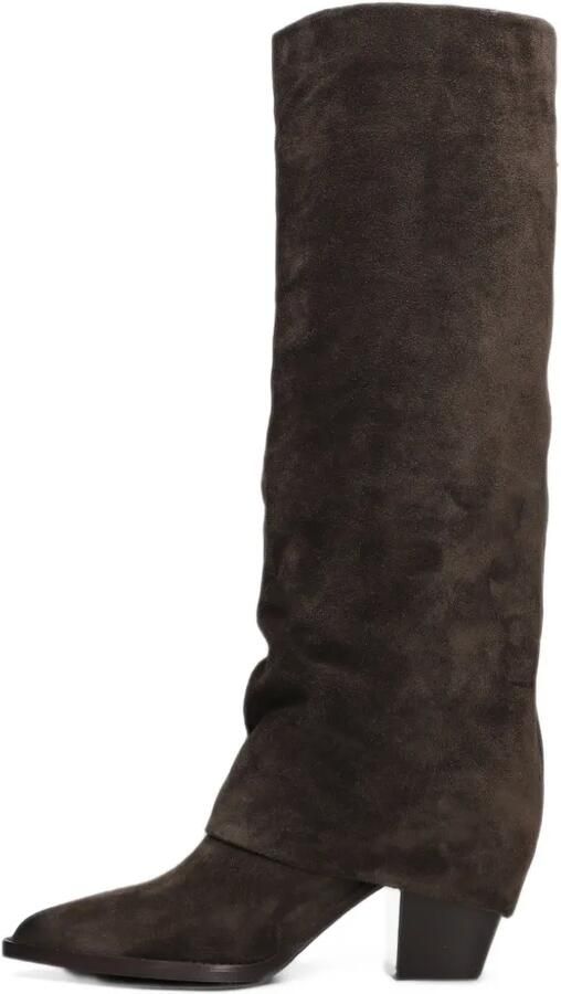 Julie Dee slouchy pointed-toe knee-high boots Bruin - Foto 4