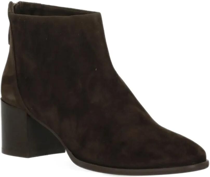 Julie Dee suede block-heel ankle boots Bruin - Foto 2