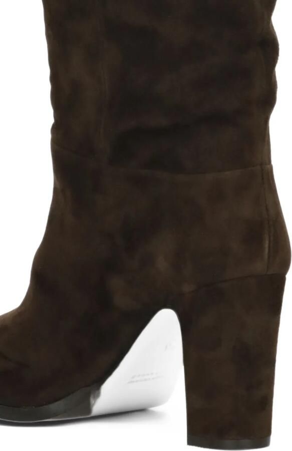 Julie Dee suede knee-high boots Bruin - Foto 2