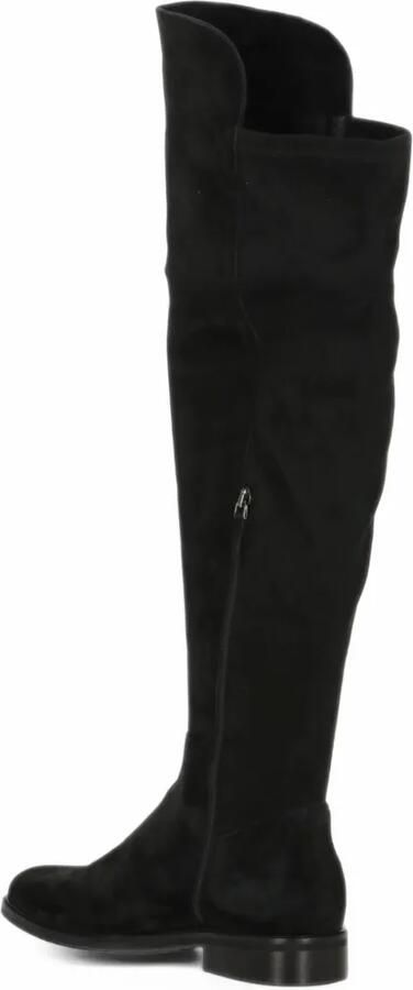 Julie Dee suede over-the-knee boots Zwart - Foto 3