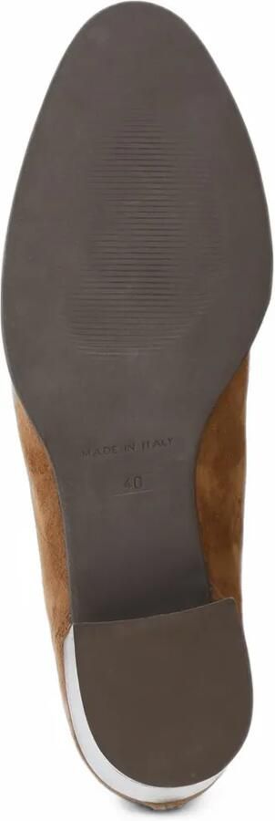 Julie Dee suede rear-zip ankle boots Bruin - Foto 5