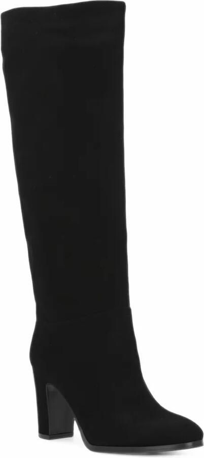 Julie Dee suede round-toe boots Zwart - Foto 4