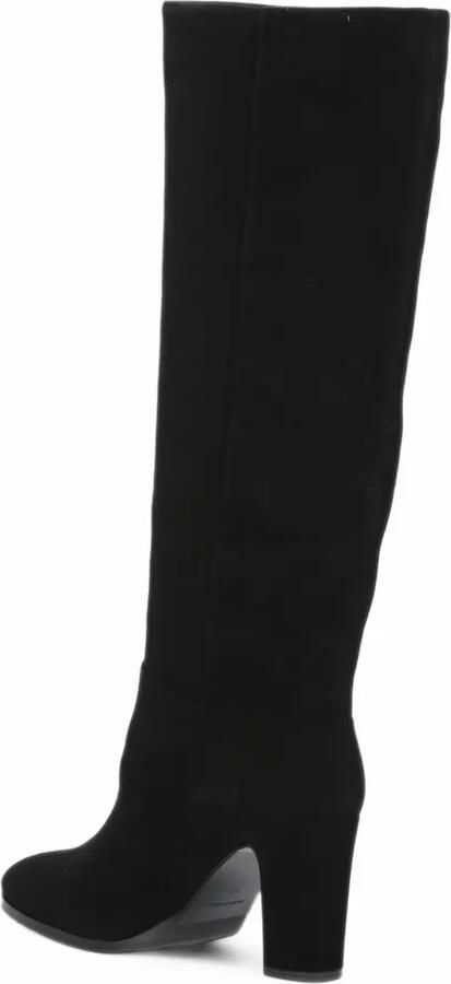 Julie Dee suede round-toe boots Zwart - Foto 3