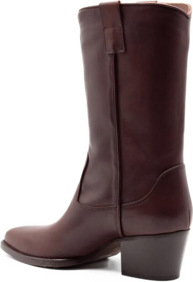 Julie Dee Texan-style leather boots Bruin - Foto 5