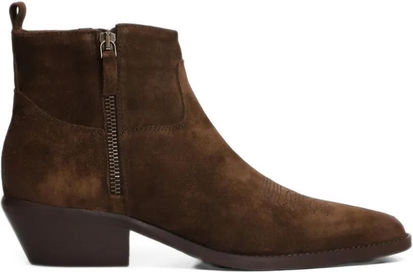 Julie Dee western-style embroidered ankle boots Bruin