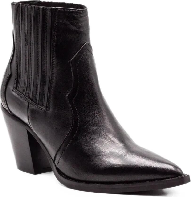 Julie Dee Western-style leather boots Zwart - Foto 3