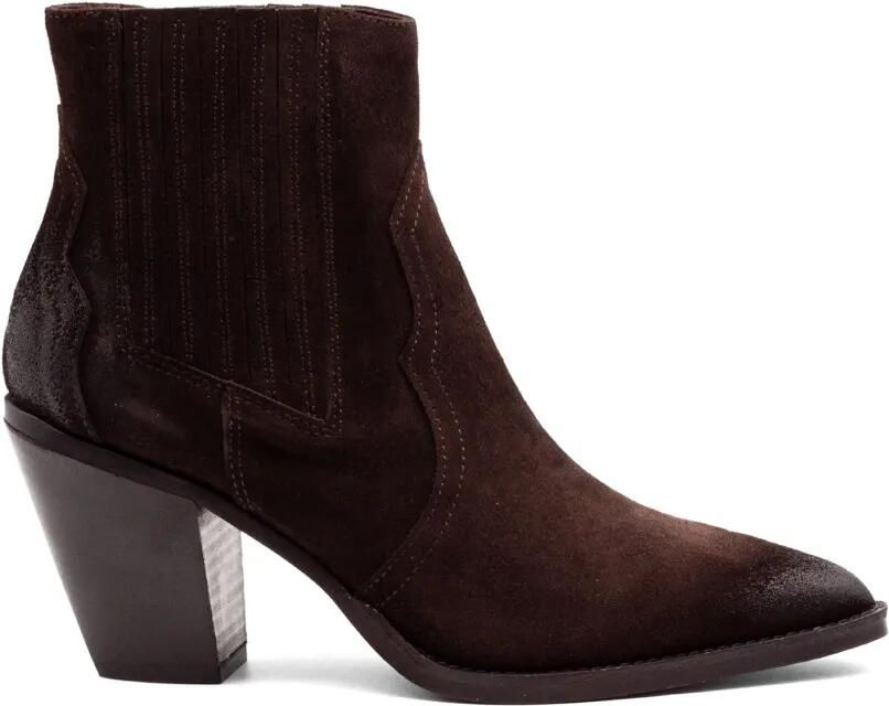 Julie Dee Western-style pointed-toe boots Bruin - Foto 5