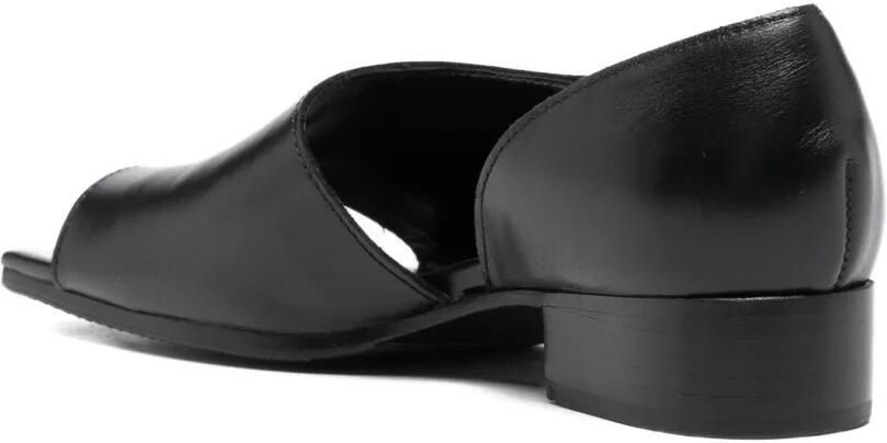 Junya Watanabe Sandalen met open neus Zwart - Foto 2
