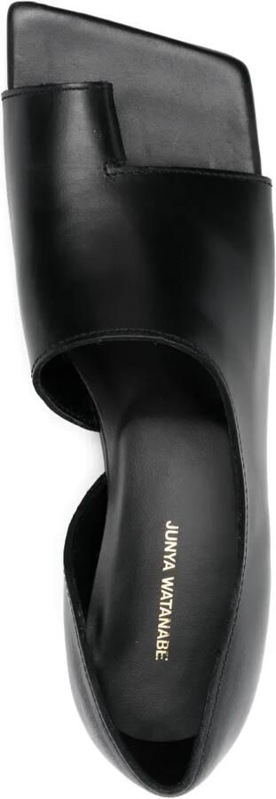 Junya Watanabe Sandalen met open neus Zwart - Foto 4
