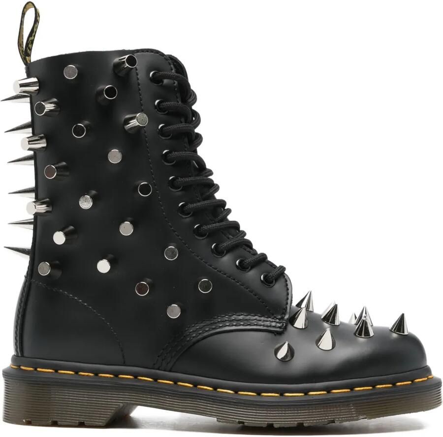 Junya Watanabe x Dr. Martens veterlaarzen met studs Zwart
