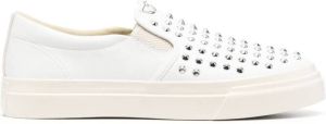 Junya Watanabe MAN x S.W.C slip-on sneakers Wit