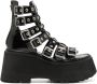 Junya Watanabe Sandalen met plateauzool Zwart - Thumbnail 1