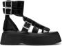 Junya Watanabe Sandalen met bandjes Zwart - Thumbnail 1