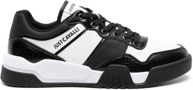 Just Cavalli Chunky sneakers met logo-reliëf Zwart