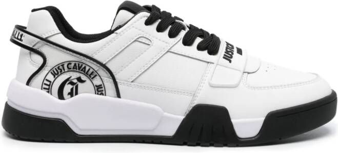 Just Cavalli Chunky sneakers met logoband Wit