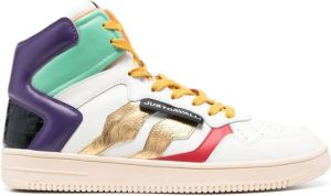 Just Cavalli Sneakers met colourblocking Wit