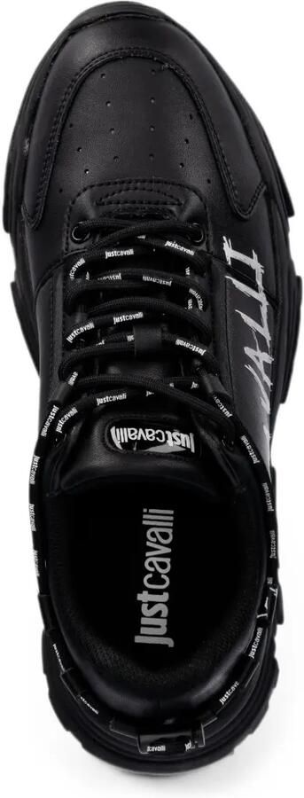 Just Cavalli Chunky sneakers met logoprint Zwart - Foto 3