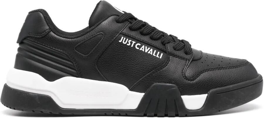 Just Cavalli Fondo Style Dis. 1 sneakers Zwart
