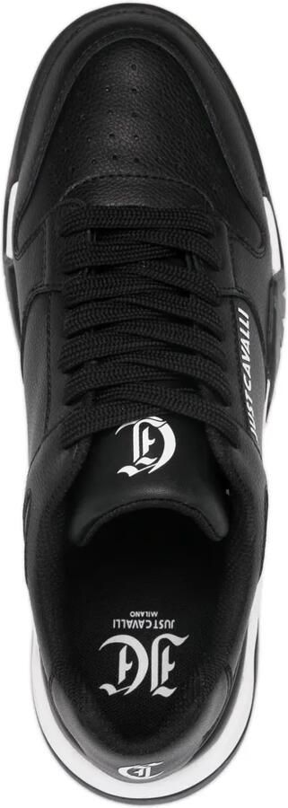 Just Cavalli Fondo Style Dis. 1 sneakers Zwart - Foto 4