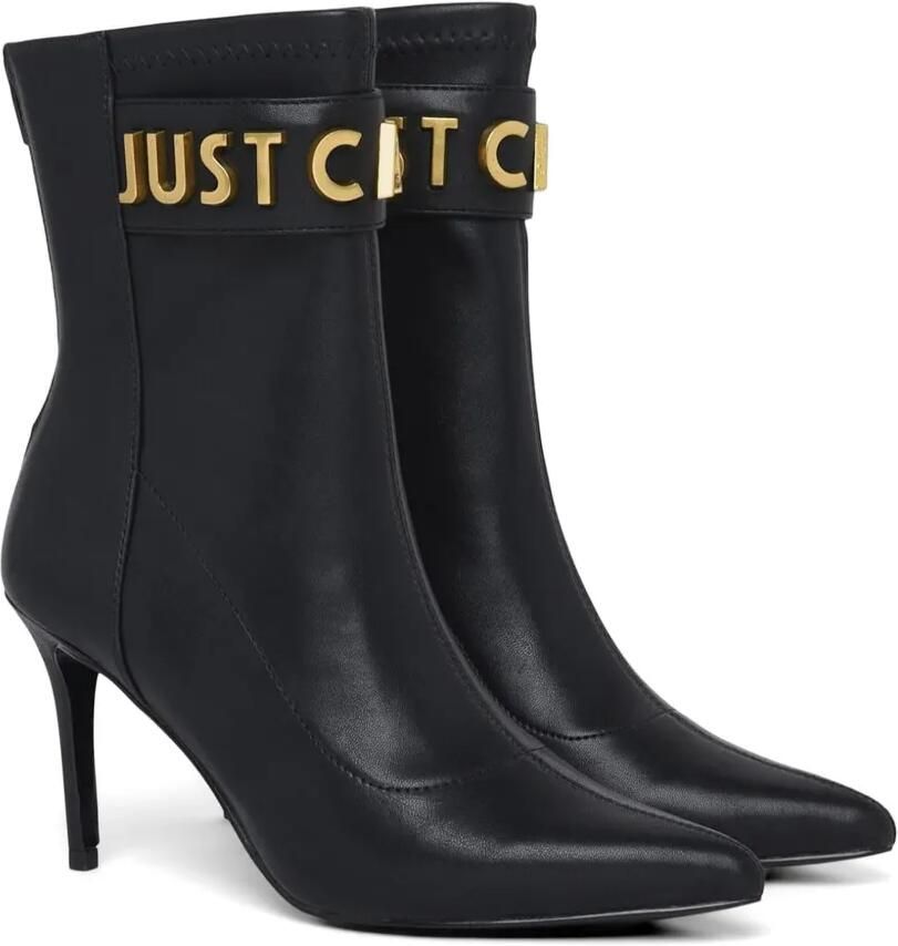 Just Cavalli Laarzen met puntige neus Zwart