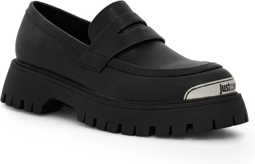 Just Cavalli Loafers met logodetail Zwart - Foto 3