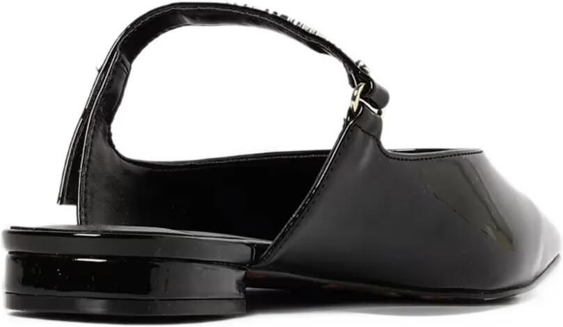 Just Cavalli logo-plaque patent mules Zwart - Foto 2