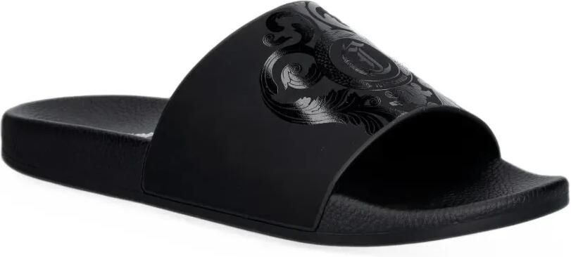Just Cavalli Slippers met logoprint Zwart - Foto 4
