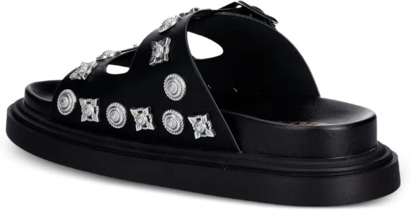 Just Cavalli Sandalen met gespsluiting en studs Zwart - Foto 2