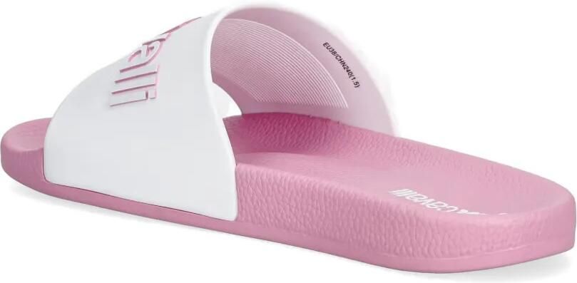 Just Cavalli Slippers met logo-reliëf Wit