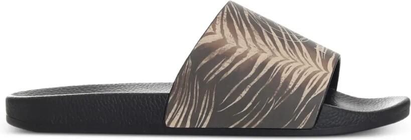 Just Cavalli Slippers met logoprint Bruin