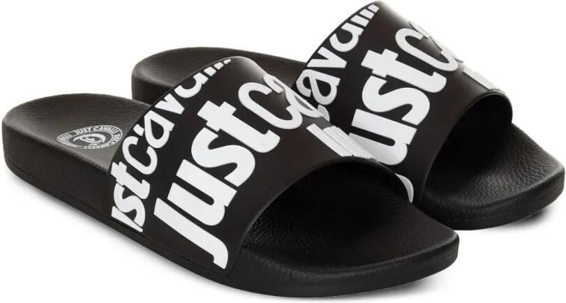 Just Cavalli Slippers met logoprint Zwart - Foto 2