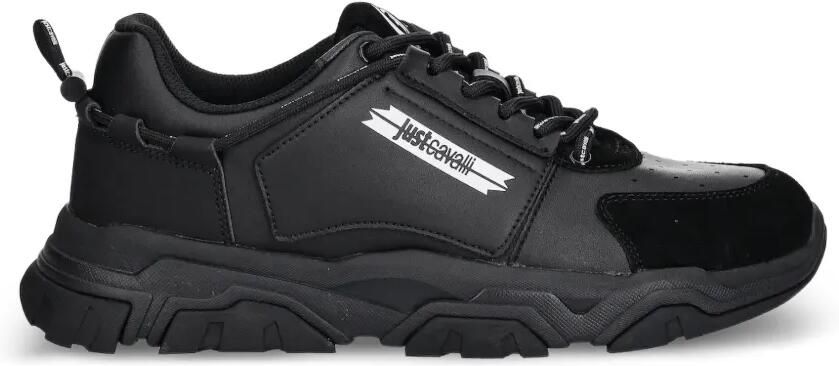 Just Cavalli Sneakers met chunky zool Zwart