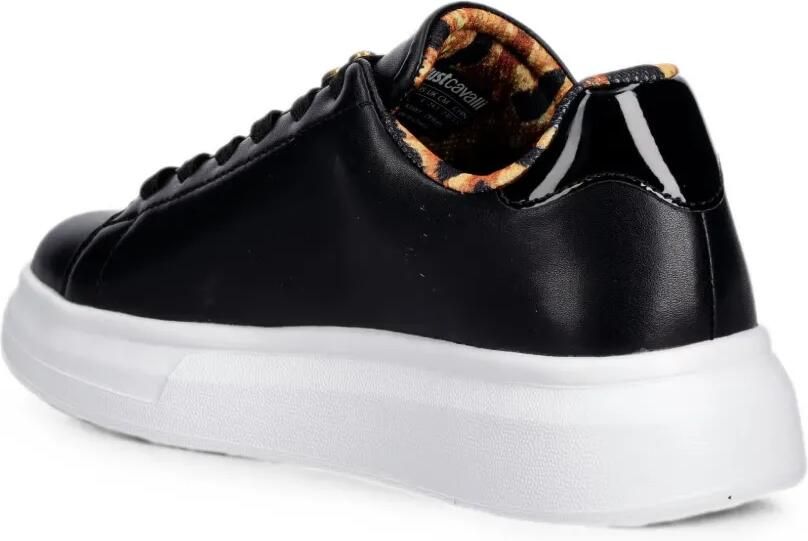 Just Cavalli Sneakers met dierenprint en logodetail Zwart - Foto 2