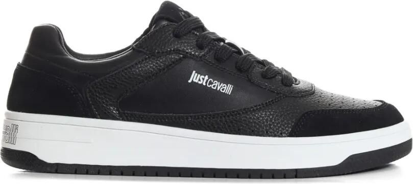 Just Cavalli Sneakers met geperforeerd detail Zwart