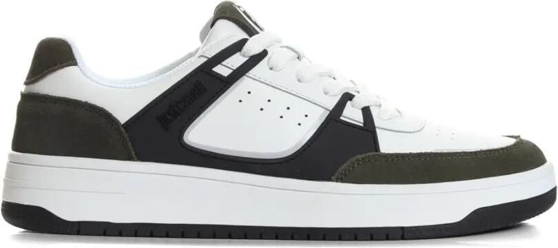 Just Cavalli Sneakers met geperforeerde vlakken Wit