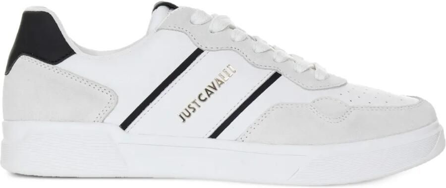 Just Cavalli Sneakers met logo Wit