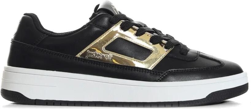 Just Cavalli Sneakers met logo Zwart