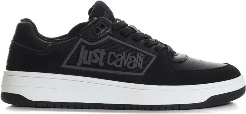 Just Cavalli Sneakers met logo Zwart