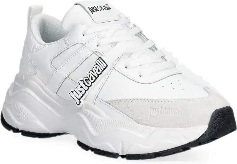 Just Cavalli Sneakers met logopatch Wit - Foto 3