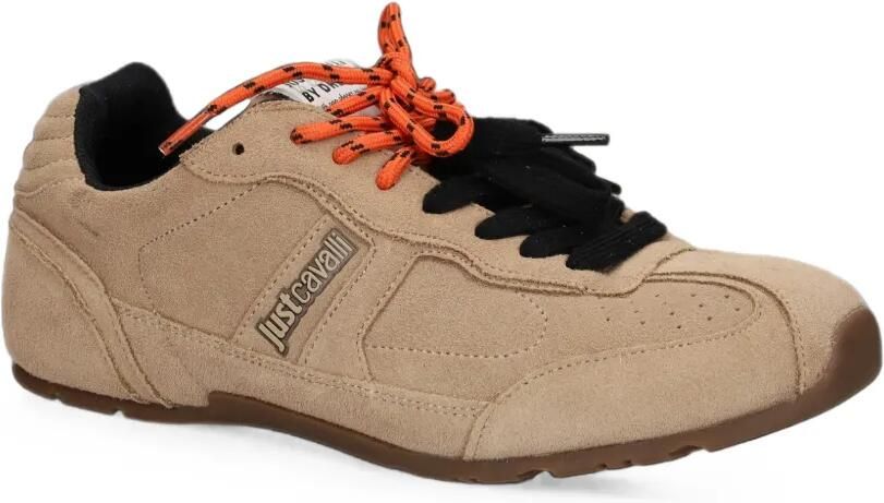 Just Cavalli Sneakers met logoplakkaat Beige - Foto 3