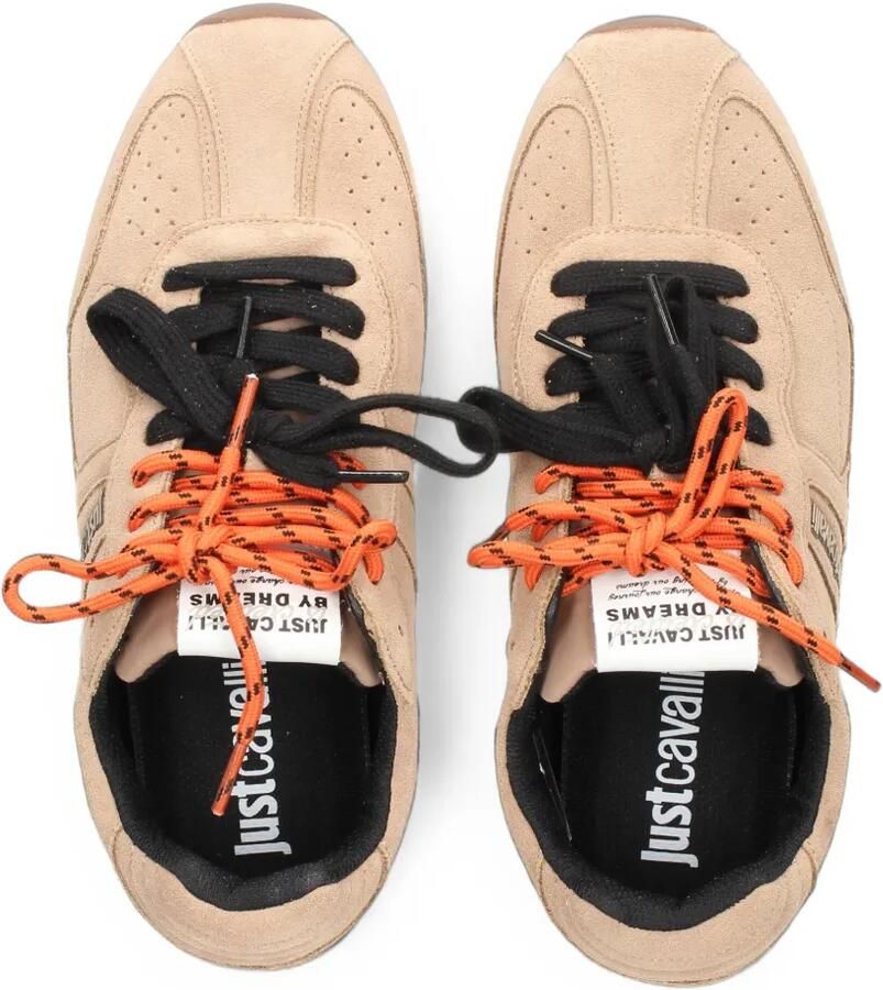 Just Cavalli Sneakers met logoplakkaat Beige - Foto 2