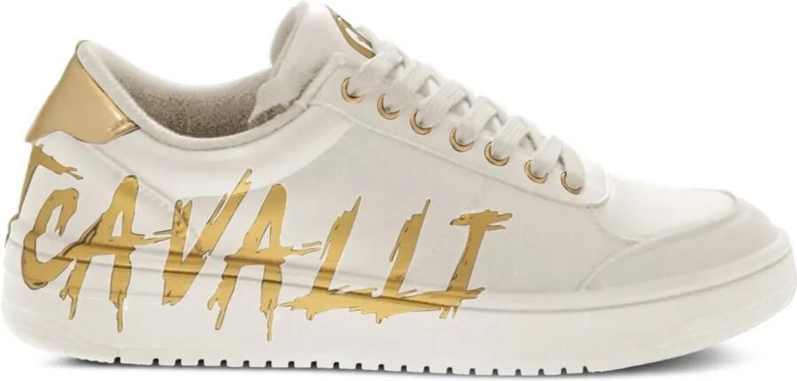 Just Cavalli Sneakers met logoprint Beige