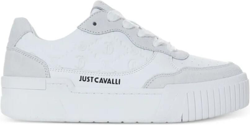 Just Cavalli Sneakers met logoprint Wit