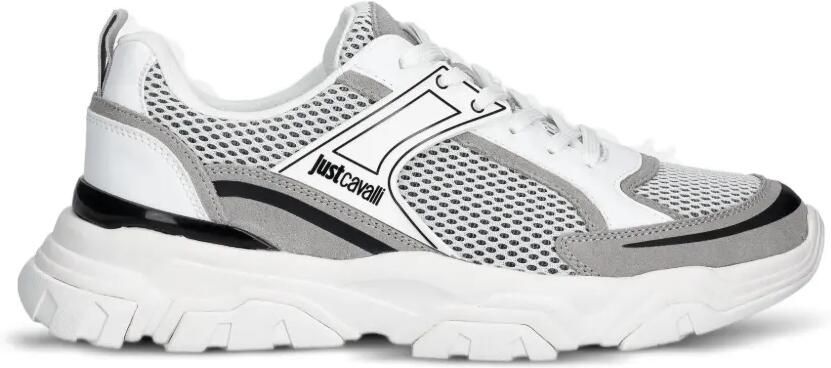 Just Cavalli Sneakers met logoprint Wit