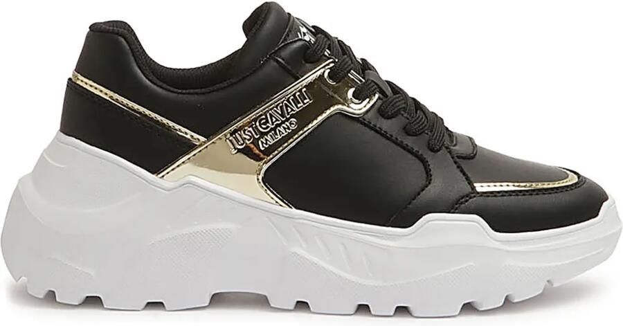 Just Cavalli Sneakers met logoprint Zwart