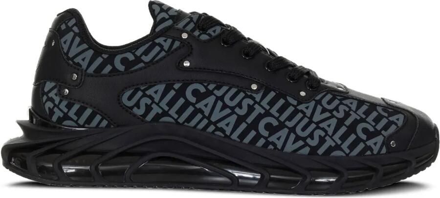 Just Cavalli Sneakers met logoprint Zwart